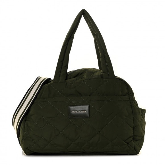 🔥🔥🔥NWT Marc Jacobs The Medium Weekender Green Bag - Picture 4 of 16